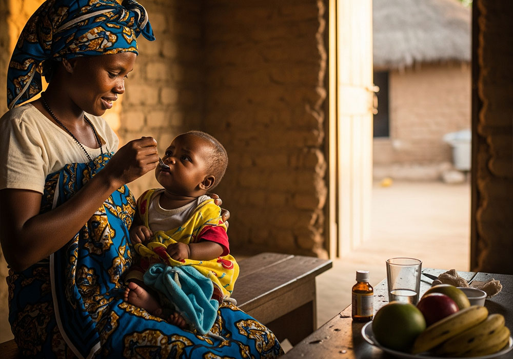 Membros da comunidade a participar numa reunião da AMASI