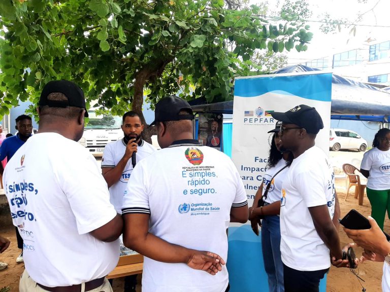 FILOVC-AMASI participa da Campanha “TESTA-LA” e Promove Conscientização sobre HIV em Cabo Delgado