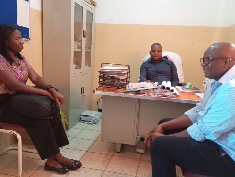FILOVC-AMASI realiza visita de cortesia ao SDSMAS e ao Centro de Saúde de Cuamba