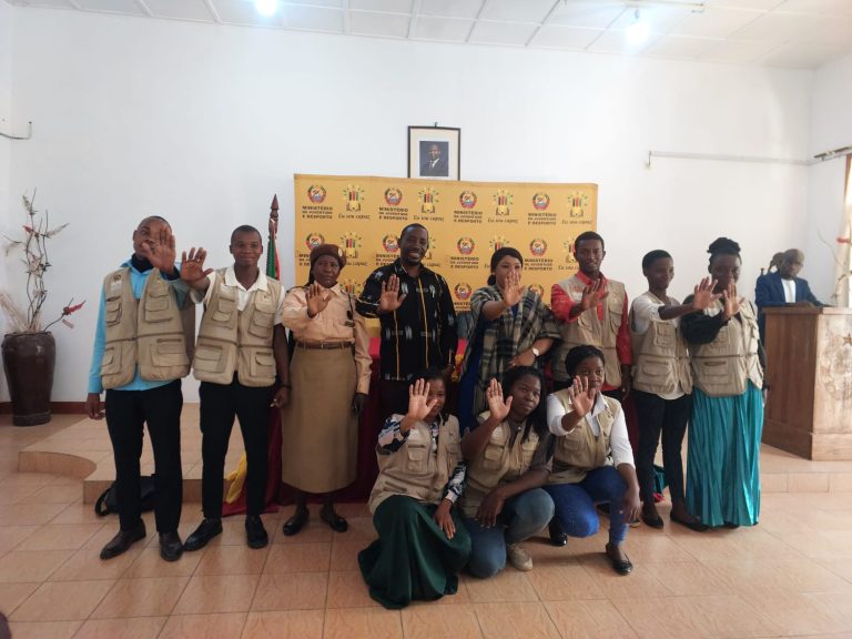 DPJED de Cabo Delgado visita equipa do programa Eu Sou Capaz no Distrito de Namuno